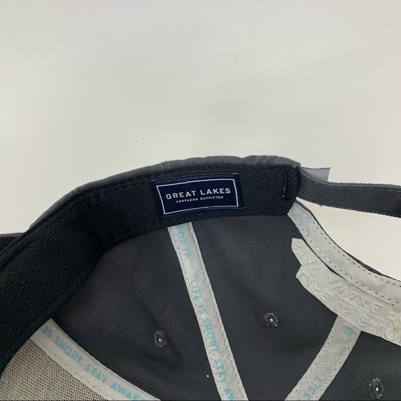 Great Lakes Northern Outfitter Graphic Slogan Back Adjustable Baseball Cap Hat - Picture 10 of 10